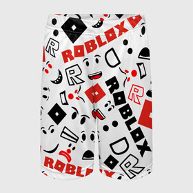Детские спортивные шорты 3D с принтом ROBLOX в Белгороде,  100% полиэстер
 | пояс оформлен широкой мягкой резинкой, ткань тянется
 | Тематика изображения на принте: roblox | roblox games. | игра роблокс | роблокс | робукс