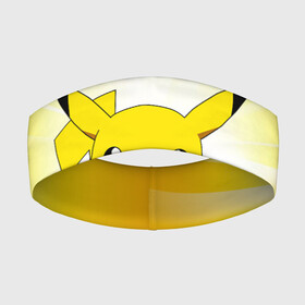 Повязка на голову 3D с принтом Пика Пика в Белгороде,  |  | art | pikachu | pikapika | pokemon | десткая одежда | детектив | женская | игра | картина | мужская | пика | пикачу | подарок | покемон | фильм