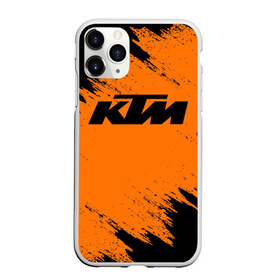 Чехол для iPhone 11 Pro матовый с принтом KTM в Белгороде, Силикон |  | Тематика изображения на принте: enduro | ktm | moto | motocycle | sportmotorcycle | ктм | мото | мотоспорт