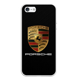 Чехол для iPhone 5/5S матовый с принтом PORSCHE в Белгороде, Силикон | Область печати: задняя сторона чехла, без боковых панелей | auto | porsche | sport | авто | автомобиль | автомобильные | бренд | марка | машины | порше | спорт