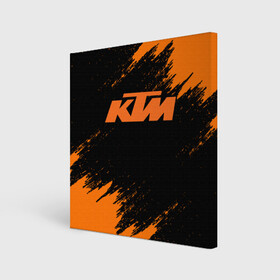 Холст квадратный с принтом KTM в Белгороде, 100% ПВХ |  | enduro | ktm | moto | moto sport | motocycle | sportmotorcycle | ктм | мото | мото спорт | мотоспорт | спорт мото