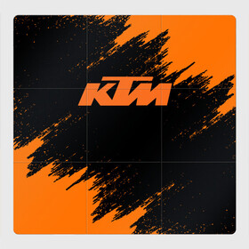 Магнитный плакат 3Х3 с принтом KTM в Белгороде, Полимерный материал с магнитным слоем | 9 деталей размером 9*9 см | enduro | ktm | moto | moto sport | motocycle | sportmotorcycle | ктм | мото | мото спорт | мотоспорт | спорт мото