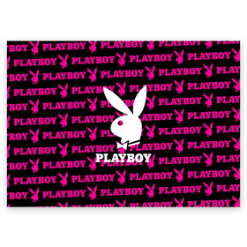 Поздравительная открытка с принтом PLAYBOY в Белгороде, 100% бумага | плотность бумаги 280 г/м2, матовая, на обратной стороне линовка и место для марки
 | brand | brazzers | fake taxi | faketaxi | hub | mode | playboy | бразерс | бренд | мода | фейк такси