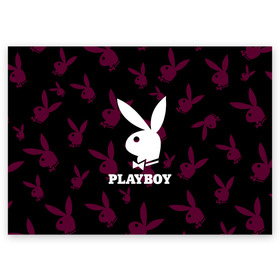 Поздравительная открытка с принтом PLAYBOY в Белгороде, 100% бумага | плотность бумаги 280 г/м2, матовая, на обратной стороне линовка и место для марки
 | brand | brazzers | fake taxi | faketaxi | hub | mode | playboy | бразерс | бренд | мода | фейк такси