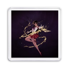 Магнит 55*55 с принтом SAILOR MARS в Белгороде, Пластик | Размер: 65*65 мм; Размер печати: 55*55 мм | anime | japan | manga | sailor moon | аниме | девочка | девушка | луна | лунная призма | манга | сейлор мун | сэйлор мун | япония