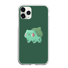 Чехол для iPhone 11 Pro Max матовый с принтом Pokemon Bulbasaur в Белгороде, Силикон |  | Тематика изображения на принте: pokemon | аниме | покемон | снорлакс