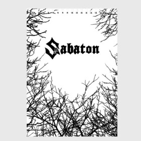 Скетчбук с принтом SABATON в Белгороде, 100% бумага
 | 48 листов, плотность листов — 100 г/м2, плотность картонной обложки — 250 г/м2. Листы скреплены сверху удобной пружинной спиралью | Тематика изображения на принте: primo victoria | sabaton | йоаким броден | радио тапка. | сабатон