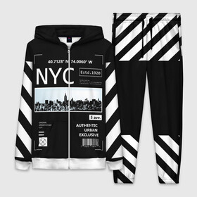 Женский костюм 3D с принтом New York Strips в Белгороде,  |  | fashion | hypebeast | off | off white | streetwear | virgil abloh | white | вайт | итальянский | мода | офф | офф вайт | стаил | стритвир | уличный | урбан