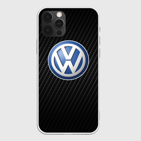 Чехол для iPhone 12 Pro Max с принтом Volkswagen Logo | Фольксваген Лого в Белгороде, Силикон |  | Тематика изображения на принте: amarok | arteon | caravelle | golf | polo | scirocco | teramont | tiguan | to | touareg | transporter | volkswagen | vw | авто | автомобиль | ам | бренд | карбон | машина | машины | народный автомобиль | фольксваген