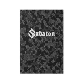 Обложка для паспорта матовая кожа с принтом SABATON в Белгороде, натуральная матовая кожа | размер 19,3 х 13,7 см; прозрачные пластиковые крепления | sabaton | skull | даниель муллбак | йоаким броден | крис рёланд | оскар монтелиус | пэр сундстрём | рикард сунден | сабатон | скелет | тоббе энглунд | томми юханссон | ханнес ван дал | черепа