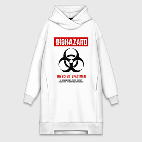 Платье-худи хлопок с принтом Biohazard в Белгороде,  |  | 2019 ncov | biohazard | coronavirus | covid 19 | quarantine | болезнь | вирус | карантин | коронавирус | коронавирусная инфекция | эпидемия