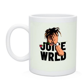 Кружка с принтом Juice WRLD. в Белгороде, керамика | объем — 330 мл, диаметр — 80 мм. Принт наносится на бока кружки, можно сделать два разных изображения | eminem | godzilla | juice wrld | rap | американский рэпер | годзила | зарубежный реп | маршалл брюс мэтерс | музыка | реп | рэпер | эминем