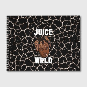 Альбом для рисования с принтом Juice WRLD в Белгороде, 100% бумага
 | матовая бумага, плотность 200 мг. | eminem | godzilla | juice wrld | rap | американский рэпер | годзила | зарубежный реп | маршалл брюс мэтерс | музыка | реп | рэпер | эминем