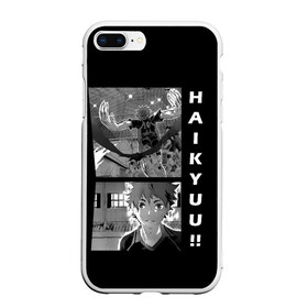 Чехол для iPhone 7Plus/8 Plus матовый с принтом Haikuu!! в Белгороде, Силикон | Область печати: задняя сторона чехла, без боковых панелей | anime | haikuu | manga. | аниме | волейбол | манга