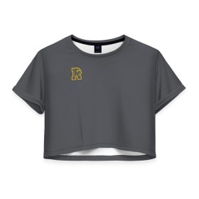 Женская футболка Crop-top 3D с принтом RIVERDALE в Белгороде, 100% полиэстер | круглая горловина, длина футболки до линии талии, рукава с отворотами | archie | go bulldogs | jughead | pop s | riverdale | vdgerir