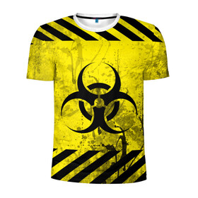Мужская футболка 3D спортивная с принтом nCoV. в Белгороде, 100% полиэстер с улучшенными характеристиками | приталенный силуэт, круглая горловина, широкие плечи, сужается к линии бедра | 2019 ncov | covid 19 | вирус | вирус 2020 | знаки биологической опасности | коронавирус | коронавирус 2020 | медицинские маски