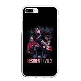 Чехол для iPhone 7Plus/8 Plus матовый с принтом RESIDENT EVIL в Белгороде, Силикон | Область печати: задняя сторона чехла, без боковых панелей | ada wong | biohazard | leon | nemesis | project resistance | raccoon city | re | re3 | resident evil | resident evil 3 | rpd | stars | umbrella | ада вонг | амбрелла | немезис | ужасы