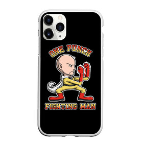 Чехол для iPhone 11 Pro матовый с принтом ONE-PUNCH MAN в Белгороде, Силикон |  | Тематика изображения на принте: one punch man | onepunchman | oppai | saitama | ван панч мен | ванпанчмен | макото миядзаки | сайтама | человек один удар