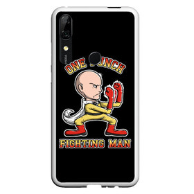 Чехол для Honor P Smart Z с принтом ONE-PUNCH MAN в Белгороде, Силикон | Область печати: задняя сторона чехла, без боковых панелей | one punch man | onepunchman | oppai | saitama | ван панч мен | ванпанчмен | макото миядзаки | сайтама | человек один удар