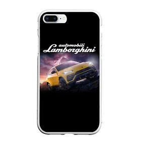 Чехол для iPhone 7Plus/8 Plus матовый с принтом Lamborghini Urus в Белгороде, Силикон | Область печати: задняя сторона чехла, без боковых панелей | audi | auto | aventador | lamborghini | murcielago | urus | авто | автомобиль | ам | ламба | ламборгини | машина | машины | спорткар | урус