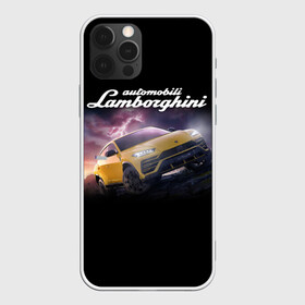 Чехол для iPhone 12 Pro с принтом Lamborghini Urus | Ламба Урус в Белгороде, силикон | область печати: задняя сторона чехла, без боковых панелей | audi | auto | aventador | lamborghini | murcielago | urus | авто | автомобиль | ам | ламба | ламборгини | машина | машины | спорткар | урус