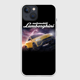Чехол для iPhone 13 с принтом Lamborghini Urus | Ламба Урус в Белгороде,  |  | audi | auto | aventador | lamborghini | murcielago | urus | авто | автомобиль | ам | ламба | ламборгини | машина | машины | спорткар | урус