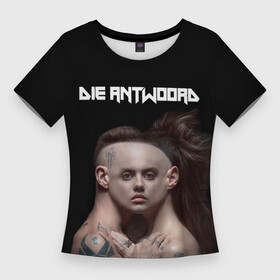 Женская футболка 3D Slim с принтом Die Antwoord. House of zef в Белгороде,  |  | 2020 | album | die antwoord | house of zef | ninja | yolandi | альбом | йоланди | ниндзя | обложка