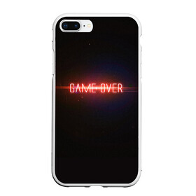 Чехол для iPhone 7Plus/8 Plus матовый с принтом Маска Game Over в Белгороде, Силикон | Область печати: задняя сторона чехла, без боковых панелей | biohazard | game over | биохазард | болезнь | вирусы | завершение | конец | конец игры | коронавирус | лицо | маска | накидка | распиратор | респиратор | рот | ухань | эпидемия