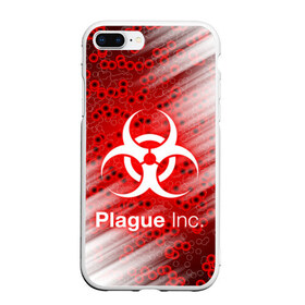 Чехол для iPhone 7Plus/8 Plus матовый с принтом PLAGUE INC в Белгороде, Силикон | Область печати: задняя сторона чехла, без боковых панелей | Тематика изображения на принте: inc evolved | plague evolved | plague inc | plague inc evolved | plague пк. | игра вирус