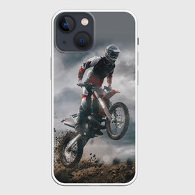 Чехол для iPhone 13 mini с принтом МОТОКРОСС КТМ | MOTOCROSS KTM (+спина) в Белгороде,  |  | 2020 | auto | bike | moto | motorcycle | sport | авто | автомобиль | автомобильные | байк | бренд | марка | машины | мото | мотоциклы | спорт