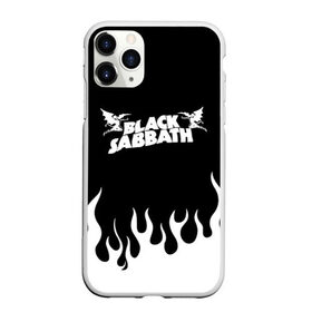 Чехол для iPhone 11 Pro Max матовый с принтом Black Sabbath в Белгороде, Силикон |  | 