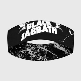 Повязка на голову 3D с принтом Black Sabbath в Белгороде,  |  | black | black sabath | black sabbath | hard rock | heavy metal | ozzy | sabath | блэк сабат | группы | метал | музыка | оззи | оззи осборн | ози | осборн | рок | хард рок | хэви метал