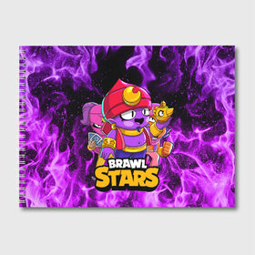 Альбом для рисования с принтом BRAWL STARS GENE в Белгороде, 100% бумага
 | матовая бумага, плотность 200 мг. | brawl stars | brawl stars gene | brawler | gene | sandy | tara | бравл старз | бравлер | джин | игры | сэнди | тара