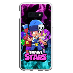 Чехол для Samsung S10E с принтом BRAWL STARS PENNY в Белгороде, Силикон | Область печати: задняя сторона чехла, без боковых панелей | Тематика изображения на принте: brawl stars | brawl stars penny | brawler | emz | penny | rosa | бравл старз | бравлер | игры | пенни | роза | эмз