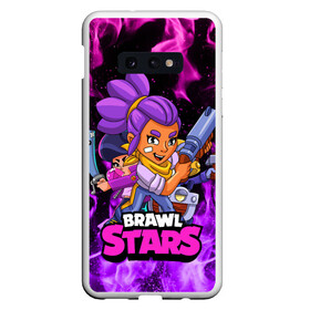 Чехол для Samsung S10E с принтом BRAWL STARS SHELLY в Белгороде, Силикон | Область печати: задняя сторона чехла, без боковых панелей | bibi | brawl stars | brawl stars shelly | brawler | carl | shelly | биби | бравл старз | бравлер | карл | шелли