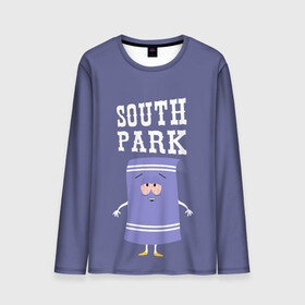 Мужской лонгслив 3D с принтом South Park Полотенчико в Белгороде, 100% полиэстер | длинные рукава, круглый вырез горловины, полуприлегающий силуэт | south park | баттерс | кайл | кени | кеннет | кенни | мультик | саус парк | стэнли | эрик | южный парк