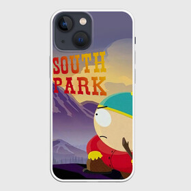 Чехол для iPhone 13 mini с принтом South Park Cartman | Картмен (Z) в Белгороде,  |  | south park | баттерс | кайл | картмен | кени | кеннет | кенни | мультик | саус парк | стэнли | эрик | южный парк