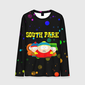 Мужской лонгслив 3D с принтом South Park. в Белгороде, 100% полиэстер | длинные рукава, круглый вырез горловины, полуприлегающий силуэт | south park | американская культура | американский мультсериал | колорадо | пародия | саус парк | саут парк | черный юмор | четыре мальчика | шоу | южный парк