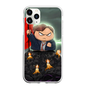 Чехол для iPhone 11 Pro матовый с принтом Eric Cartman в Белгороде, Силикон |  | eric cartman | kenny | south park | ерик картман | злой картман | картман | кени | кенни | молнии | мультфильм | саус парк | саус парк мультик | флаг | черепа | эрик картман | южный парк