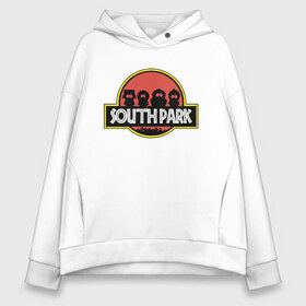 Женское худи Oversize хлопок с принтом South Park в Белгороде, френч-терри — 70% хлопок, 30% полиэстер. Мягкий теплый начес внутри —100% хлопок | боковые карманы, эластичные манжеты и нижняя кромка, капюшон на магнитной кнопке | cartman | kenny | park | south | southpark | world | картман | кенни | мир | мульт | мультик | парк | периода | персонаж | персонажи | сериал | южный | юрского