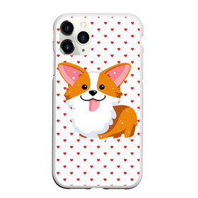 Чехол для iPhone 11 Pro матовый с принтом Корги в Белгороде, Силикон |  | corgi | корги | маленькая собачка | милый | милый корги | рыжая | рыжая собачка | собака | собачка | такси
