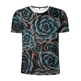 Мужская футболка 3D спортивная с принтом Цветы Розы в Белгороде, 100% полиэстер с улучшенными характеристиками | приталенный силуэт, круглая горловина, широкие плечи, сужается к линии бедра | bloom | blossom | flos | flowers | steel roses | красота | лепестки | растения | цветки | цветы
