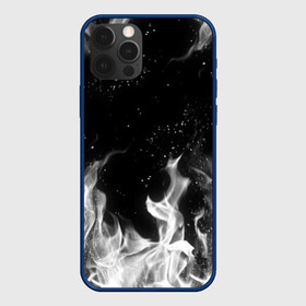 Чехол для iPhone 12 Pro Max с принтом БЕЛЫЙ ОГОНЬ | WHITE FIRE в Белгороде, Силикон |  | abstraction | fire | flame | geometry | hexagon | neon | paints | stripes | texture | triangle | абстракция | брызги | геометрия | краски | неон | неоновый | огонь | соты | текстура