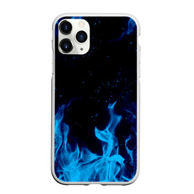 Чехол для iPhone 11 Pro Max матовый с принтом СИНИЙ ОГОНЬ в Белгороде, Силикон |  | abstraction | blue fire | bones | fire | geometry | hexagon | neon | paints | skull | stripes | texture | triangle | абстракция | брызги | геометрия | краски | неон | неоновый | огонь | соты | текстура | черепа