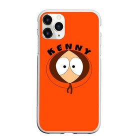 Чехол для iPhone 11 Pro матовый с принтом KENNY в Белгороде, Силикон |  | Тематика изображения на принте: south park | sp | батерс | баттерс | гарисон | кайл  брофловски | картман | кеннет | кенни | комбинезон | куртка | макки | маккормик | марш | мистер | мультфильм | оранжевая | полот | ренди | саус парк