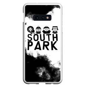 Чехол для Samsung S10E с принтом South Park в Белгороде, Силикон | Область печати: задняя сторона чехла, без боковых панелей | Тематика изображения на принте: south park | sp | батерс | баттерс | гарисон | енот | кайл  брофловски | картман | кеннет | кенни | маки | макки | маккормик | марш | мистер | мистереон | мультфильм | полотенчик | ренди | саус парк | сауспарк