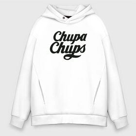 Мужское худи Oversize хлопок с принтом Chupa-Chups Logo в Белгороде, френч-терри — 70% хлопок, 30% полиэстер. Мягкий теплый начес внутри —100% хлопок | боковые карманы, эластичные манжеты и нижняя кромка, капюшон на магнитной кнопке | chupa chups | confectus | confetto | бренд | конфета | сладкое | сладость | сосалка | соска | чупа | чупа чупс | чупс