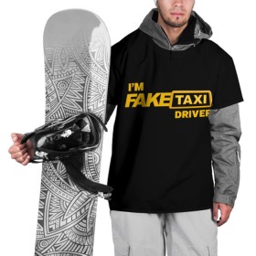 Накидка на куртку 3D с принтом Fake Taxi в Белгороде, 100% полиэстер |  | Тематика изображения на принте: fake taxi | faketaxi | i am fake taxi driver | im fake taxi driver | taxi | такси | таксист | фейк такси | фейктакси | я водитель такси