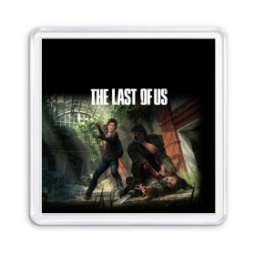 Магнит 55*55 с принтом THE LAST OF US в Белгороде, Пластик | Размер: 65*65 мм; Размер печати: 55*55 мм | cicadas | fireflies | naughty dog | the last of us | the last of us part 2 | джоэл | последние из нас | цикады | элли