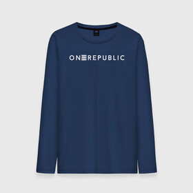 Мужской лонгслив хлопок с принтом OneRepublic в Белгороде, 100% хлопок |  | album | human | logo | logotype | music | one | pop | republic | альбом | ван | лого | логотип | музыка | поп | репаблик | человек